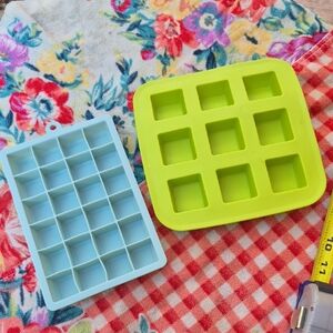 Silicone Trays Water Candy Soap Molds 2 For 1 Price